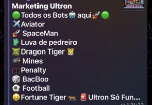 BOT COM MAS DE 10 Grupo de sinais ✅ - Outros