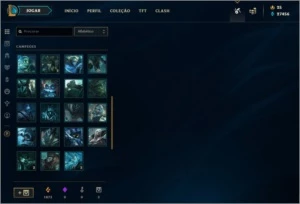 CONTA LOL GOLD 2 (EX PLATINA) 167 SKINS+++ - League of Legends