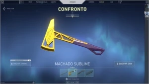 Conta de Valorant com mais de R$1000 em skin