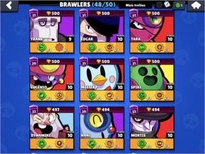 Conta muito boa - Brawl Stars