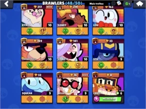Conta muito boa - Brawl Stars