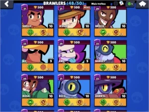 Conta muito boa - Brawl Stars