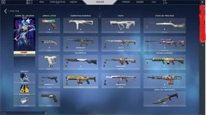 CONTA VALORANT + SKINS, DIMA1
