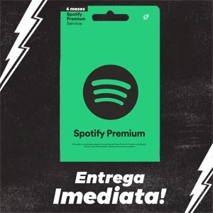 Spotify Premium 4 Meses! (Não é Conta!) - Assinaturas e Premium
