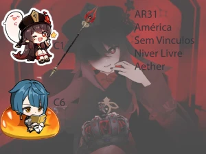 AR31 - Hutao C1 + Homa (BIS) + Xingqiu C6 - Genshin Impact
