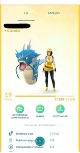 Vendo Conta Pokémon Go lvl-33