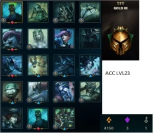 Conta Platina 2 + [BRINDE] ACC level 23 - League of Legends LOL