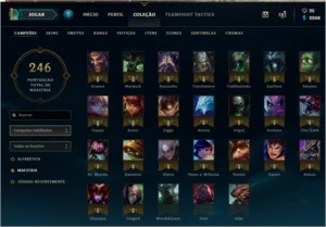 CONTA SMURF COMPLETA - League of Legends LOL