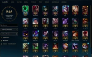 CONTA SMURF COMPLETA - League of Legends LOL