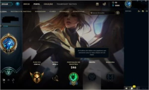 CONTA SMURF COMPLETA - League of Legends LOL