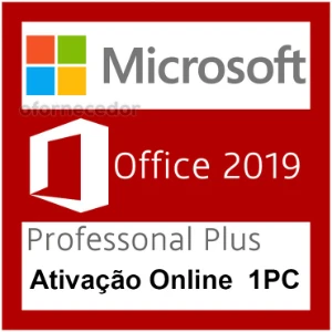 Microsoft Office 2019 Professional Plus - Licença - Softwares e Licenças