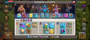 Vendo conta de Clash CV15 muros lv13 - Clash of Clans