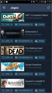 Conta Steam com +80 jogos