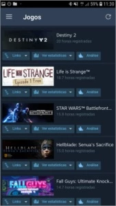 Conta Steam com +80 jogos