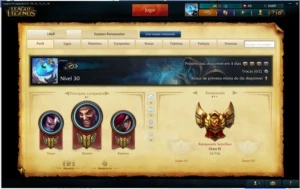 Conta de lol Gold 4 - League of Legends