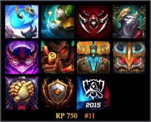 Conta de lol Gold 4 - League of Legends