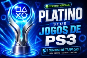 🏆 PLATINA PARA SEUS JOGOS DE PS3 | 100% LEGÍTIMO - Outros