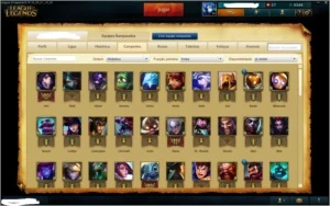 Conta Diamante 5 com 100 champeões, 4 paginas de runa - League of Legends LOL