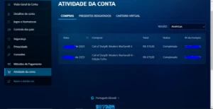 Conta Cod / Warzone / Call of Duty MW3: Edição Cofre E MW2