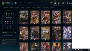 Conta lol 1035 skins+ Pax TF - League of Legends