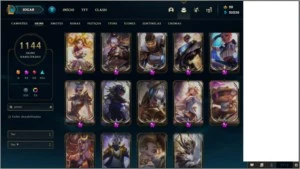 Conta lol 1035 skins+ Pax TF - League of Legends