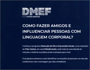 Detecção de Micro Expressões faciais, Vitor Santos - Cursos e Treinamentos