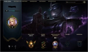CONTA GOLD - League of Legends LOL
