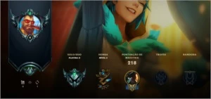 Conta Platina II - League of Legends LOL