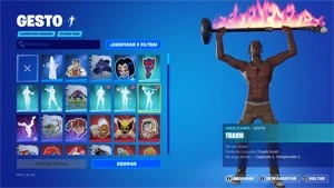 Conta Fortnite com Travis Scott / Batida Potente / Out West