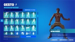 Conta Fortnite com Travis Scott / Batida Potente / Out West