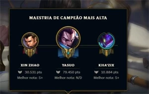CONTA DIAMANTE 4 60% WINRATE GANHANDO 25 PDLS - League of Legends LOL