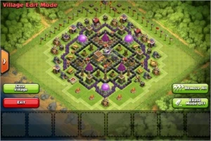 Conta clash of clans CV 8 com 799 gemas