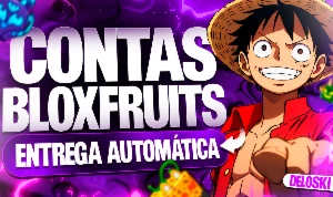 (Promoção - Férias!) Contas De Blox Fruits | V4 | Dragon | - Roblox