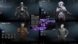Conta Warzone BO6 Skins Raras, Darkmatter em TODAS as armas