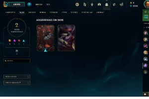Conta League of Legends ELO MESTRE 78% de VITORIAS LOL