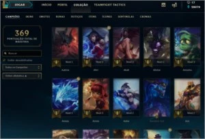 CONTA LOL OURO IV / 183 SKINS A MAIORIA LEGADO E ÉPICA - League of Legends
