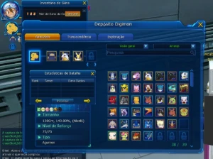 LADMO Omega - Conta Mid Game 3 SSS+, SET Hazard - Digimon Masters Online