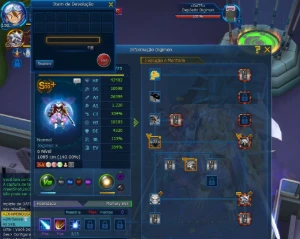 LADMO Omega - Conta Mid Game 3 SSS+, SET Hazard - Digimon Masters Online