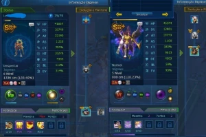 LADMO Omega - Conta Mid Game 3 SSS+, SET Hazard - Digimon Masters Online