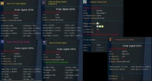 LADMO Omega - Conta Mid Game 3 SSS+, SET Hazard - Digimon Masters Online