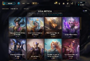 Conta League of Legends -  560 Skins LOL