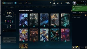 Conta League of legends LOL