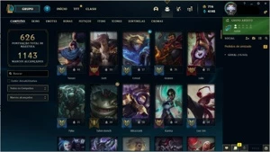 Conta League of legends LOL