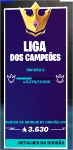 Conta barata Fortnite