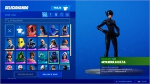 Conta barata Fortnite