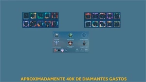 Aproxim. + de 40mil de Diamantes gastos - Mobile Legends