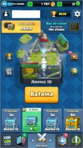 Conta de Clash Royale