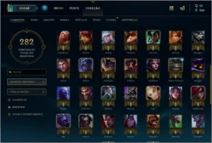Conta DIAMANTE V 79 CAMPEÕES 21 SKINS - League of Legends LOL