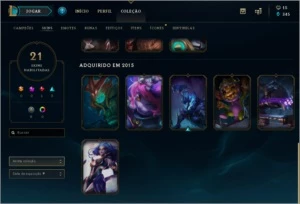 Conta DIAMANTE V 79 CAMPEÕES 21 SKINS - League of Legends LOL