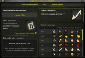 Conta no Servidor Crocabulia omega 54, com Escudo Hispanico - Dofus